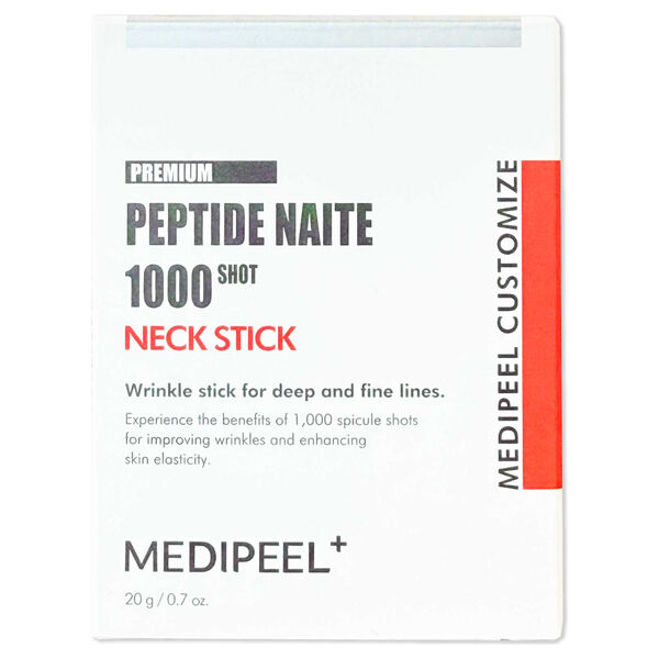  「MEDIPEEL ペプチドナイテ1000ショットネックスティック (20g)」|ボディ保湿|