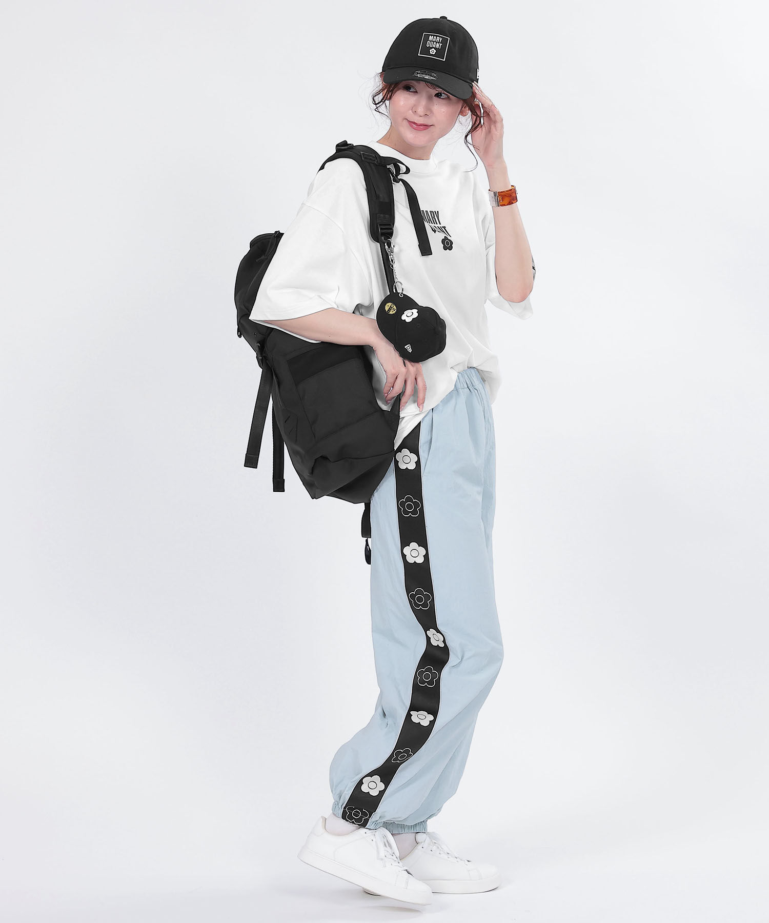 MARY QUANT「NEW ERA(R) &times; MARY QUANT3段ロゴ キャップ」|キャップ・キャスケット|