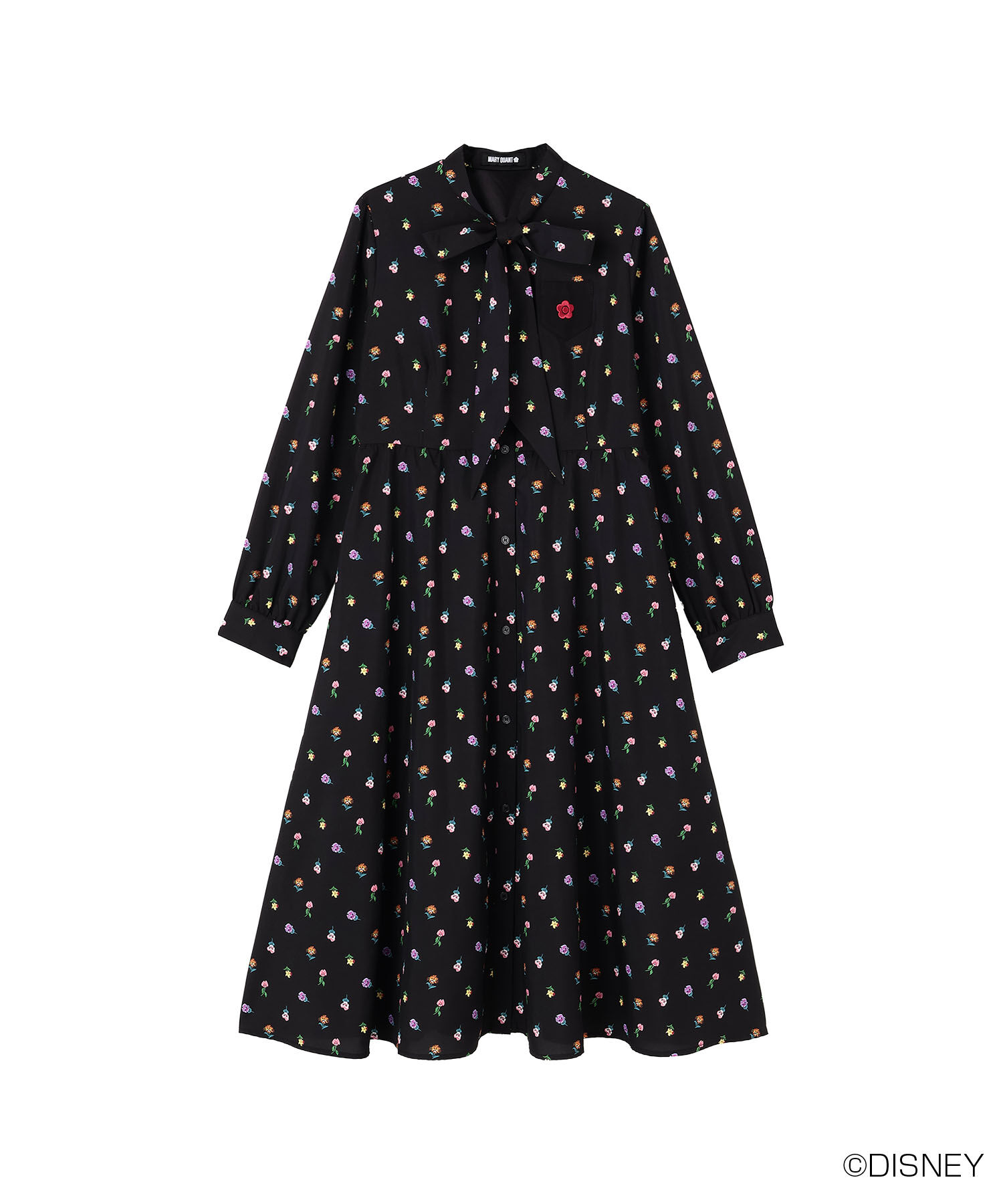 MARY QUANT「フラワーズオブワンダーランド ワンピース」|ワンピース|ブラック