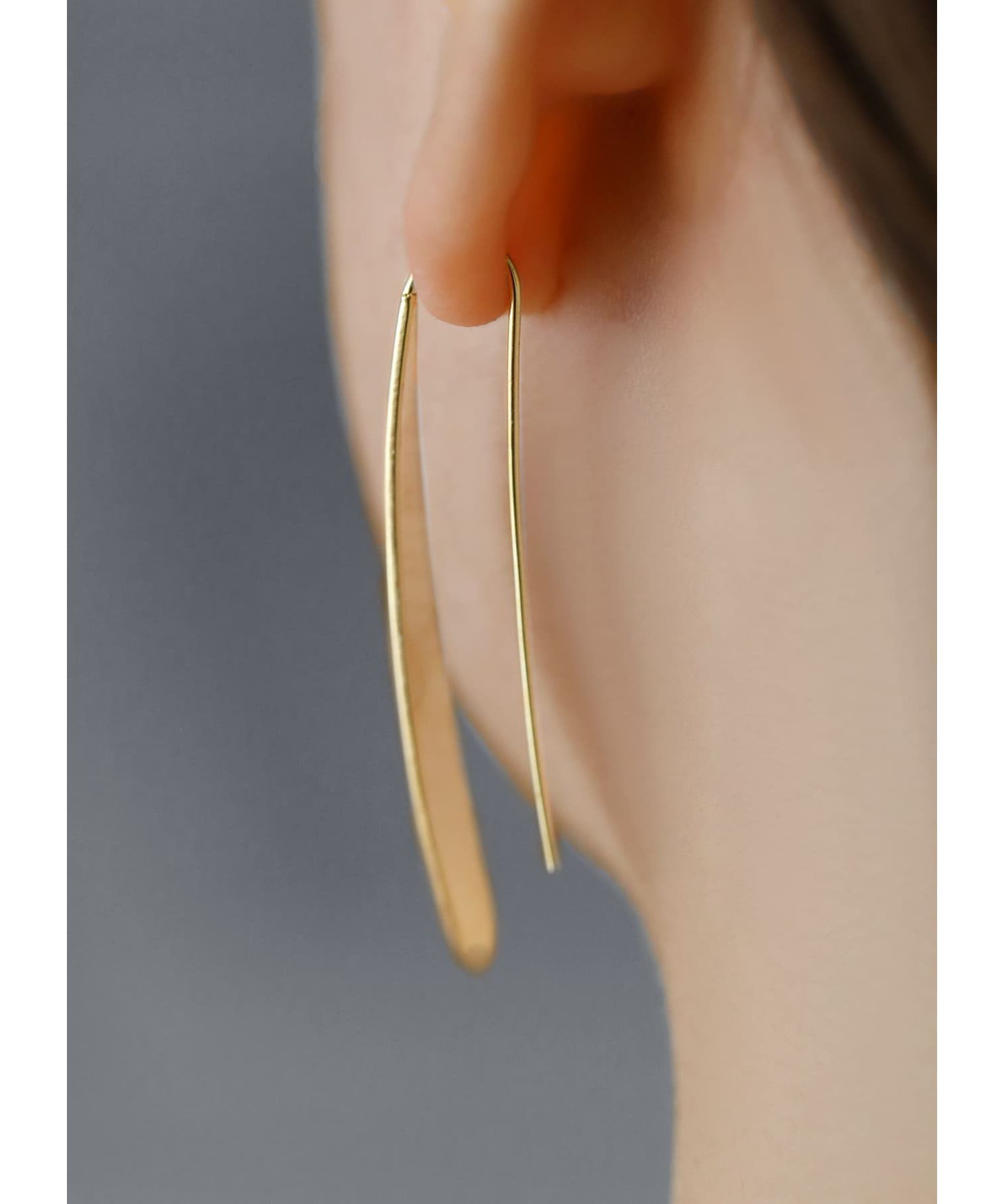 STYLE DELI「ボタニカルバーフックピアス」|ピアス|