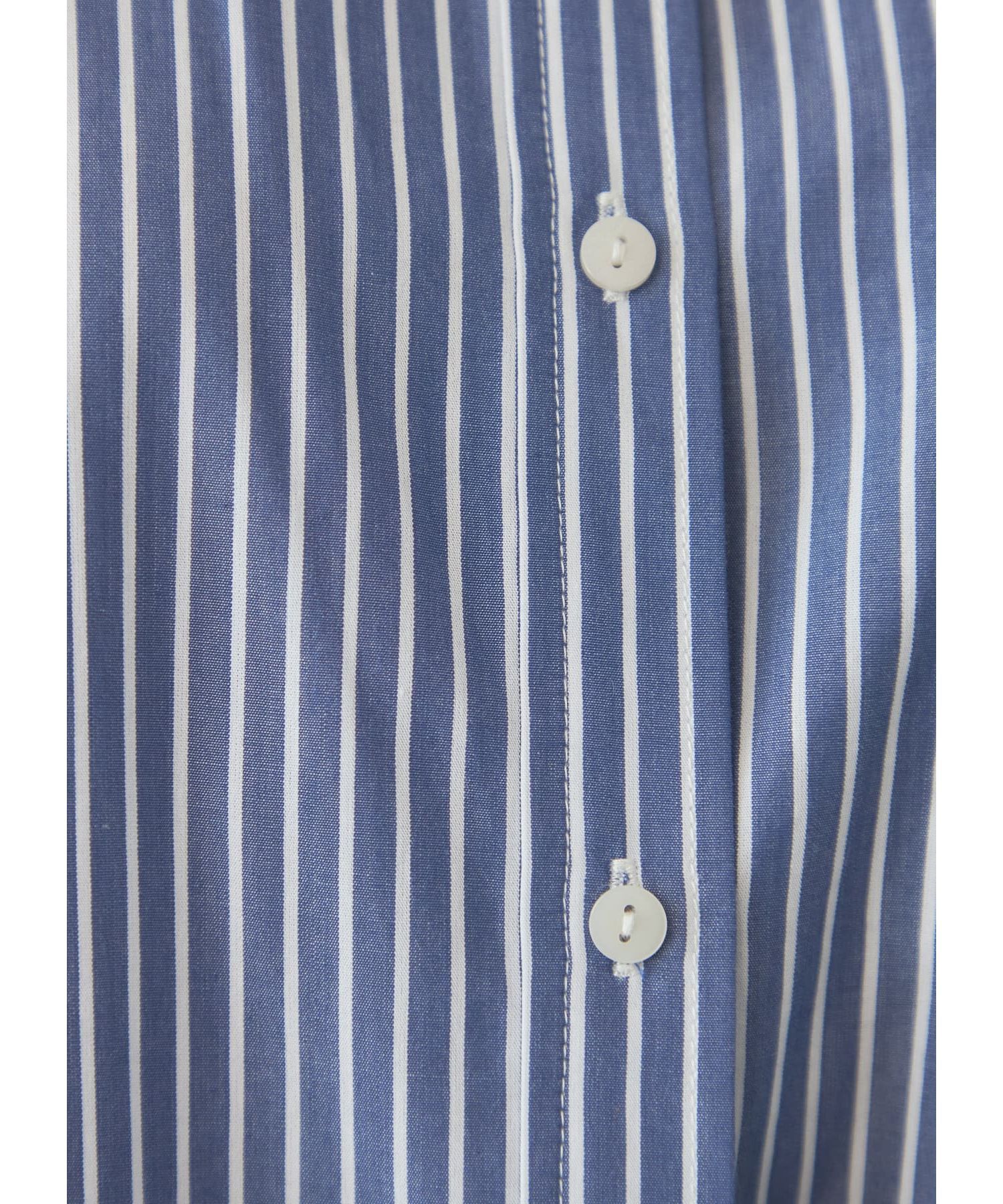 STYLE DELI「バンドカラーストライプシャツ」|シャツ・ブラウス|