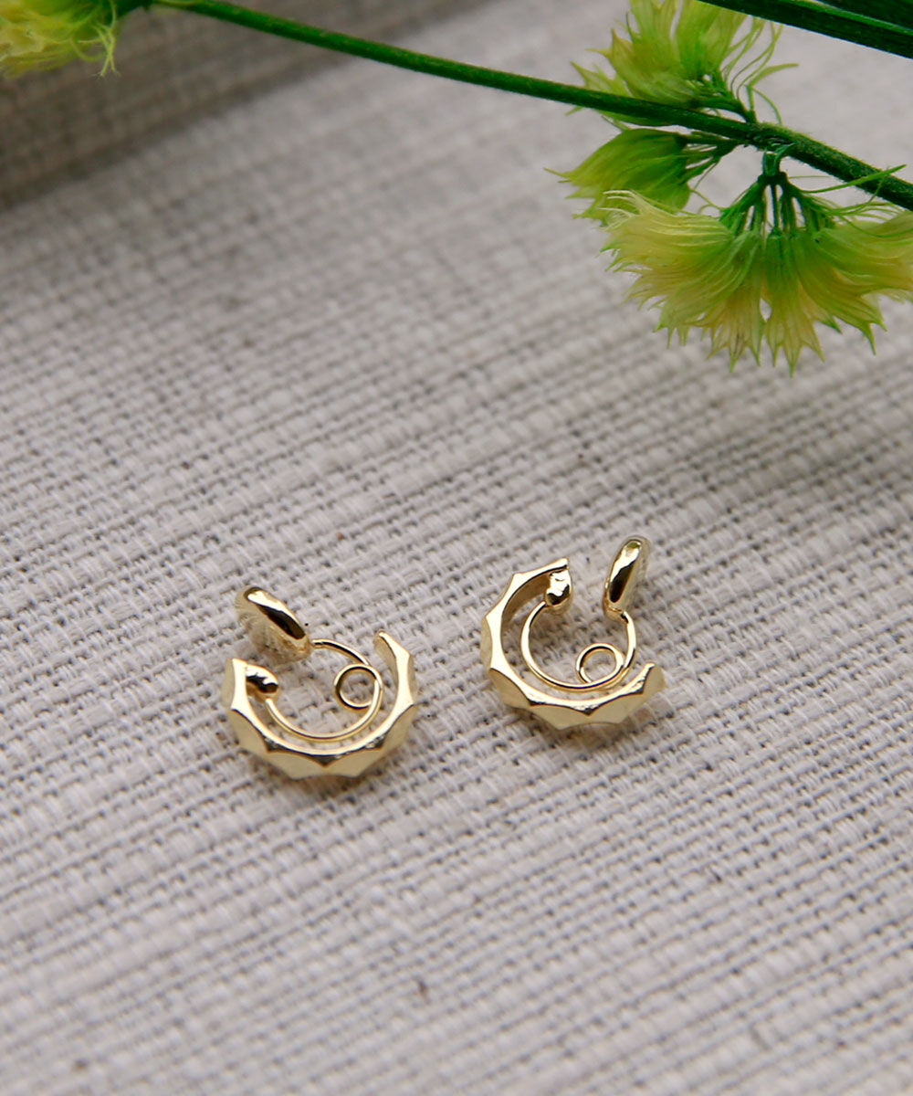 colleca la「miniループフィット・カットフープイヤリング」|イヤリング|ゴールド