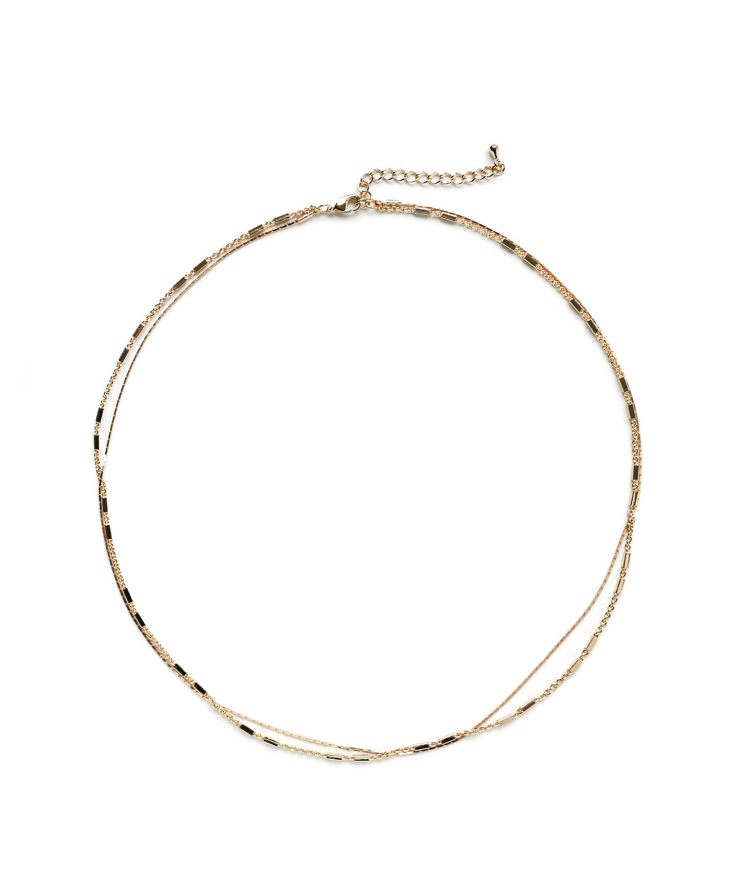 colleca la「2連チェーンネックレス」|ネックレス|
