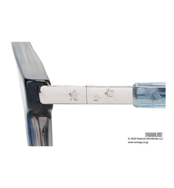  「ボストン型 メガネ |  Zoff PEANUTS COLLECTION 4 (アストロノーツ モデル) スヌーピー  レンズ交換券付」|メガネ|