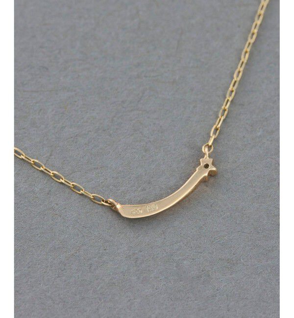 ete「[シェア] K10YG ダイヤモンド シューティングスター ネックレス」|ネックレス|