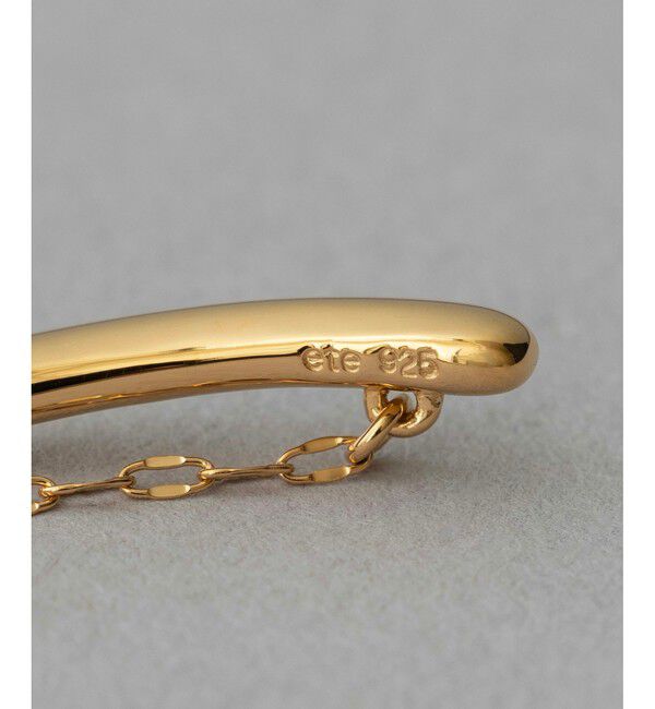 ete「レイヤード バングル ペタルチェーン」|ブレスレット・バングル|