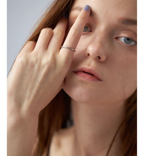 ete「[レイヤード] PT900 ヘイジー リング」|リング|