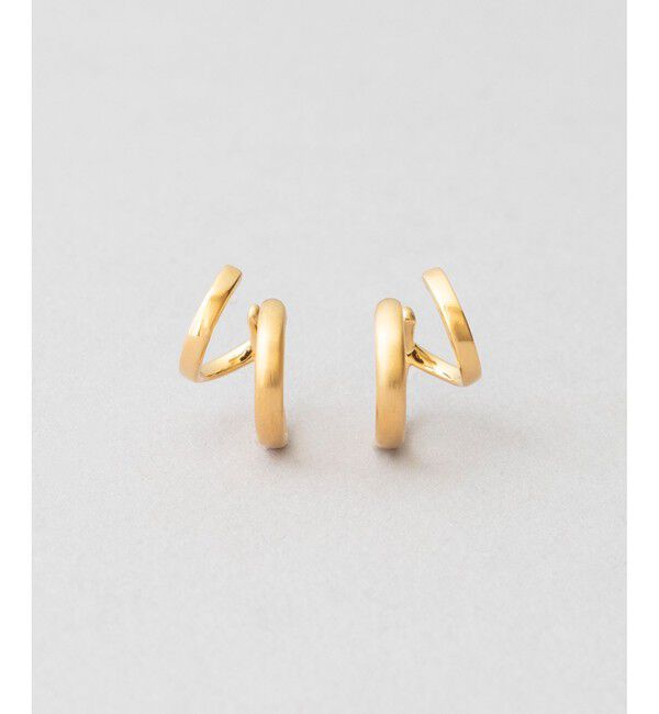 Jouete「ダブルイヤリング」|イヤリング|イエローゴールド