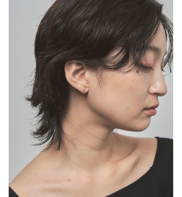 Jouete「K10YG ダイヤモンド ピアス」|ピアス|