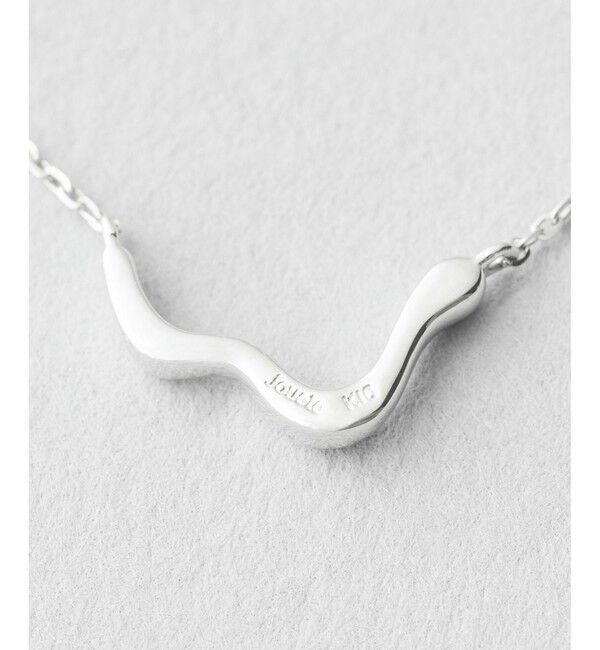 Jouete「K10WG レイヤー ウェーブ ネックレス」|ネックレス|