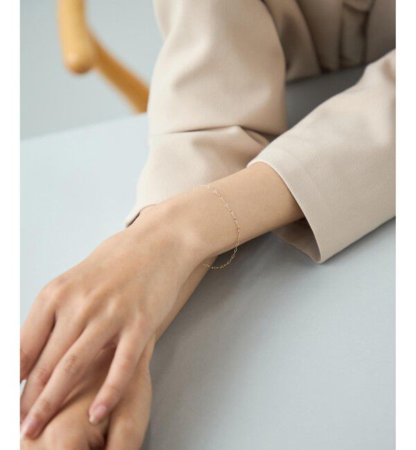 Jouete「[WEB LIMITED] K10YG ブレスレット チェーン」|ブレスレット・バングル|