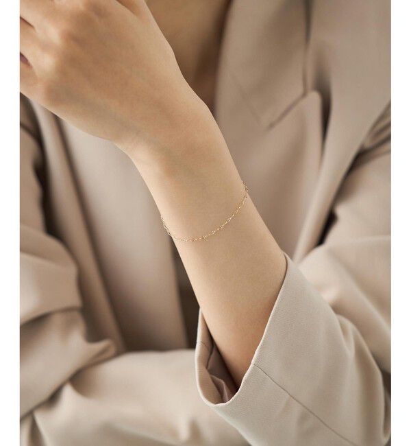 Jouete「[WEB LIMITED] K10YG ブレスレット チェーン」|ブレスレット・バングル|