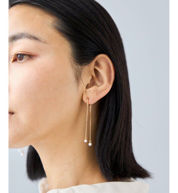 Jouete「[ダブルフェイス] イヤリング パール」|イヤリング|