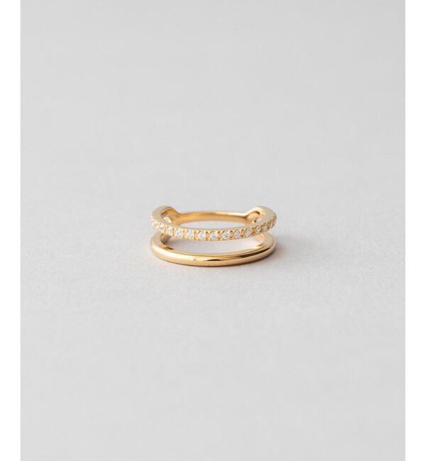 Jouete「ピンキーリング ジルコニア」|リング|イエローゴールド