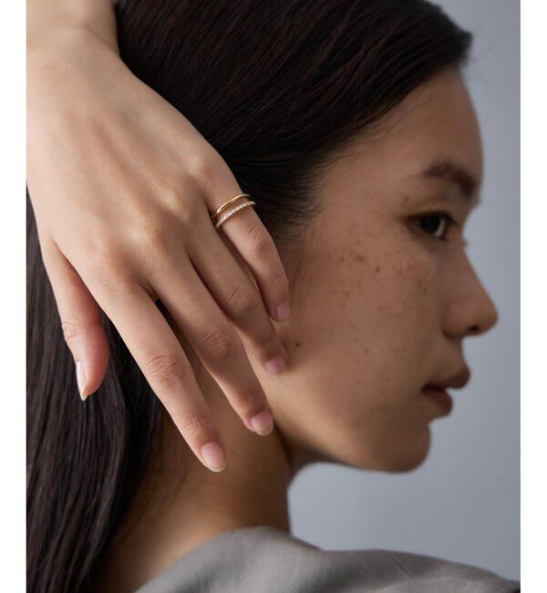 Jouete「ピンキーリング ジルコニア」|リング|