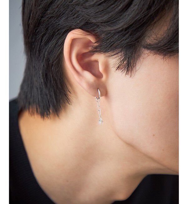 Jouete「イヤリング ホワイトトパーズ」|イヤリング|