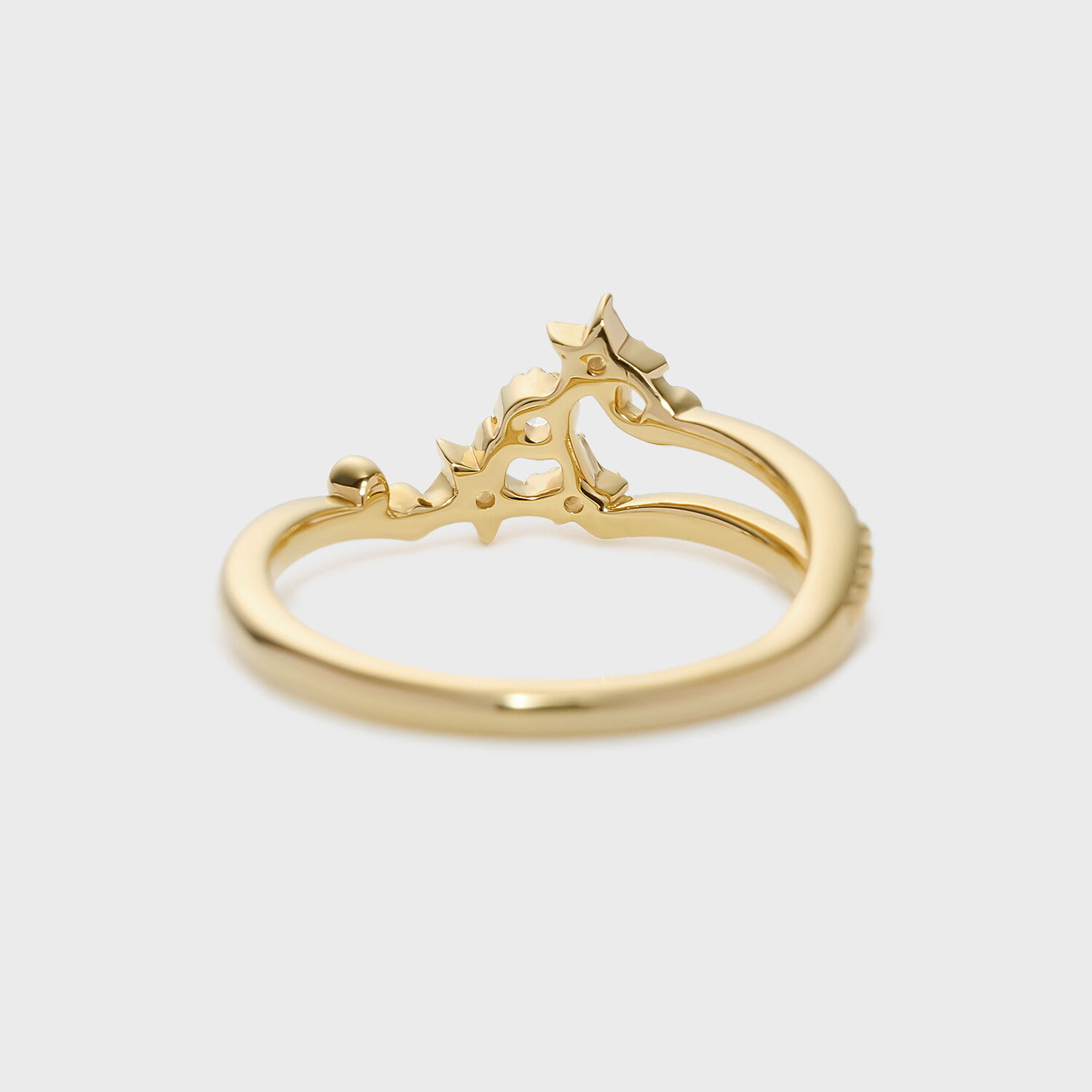 NOJESS「ゴールドトパーズピンキーリング」|リング|