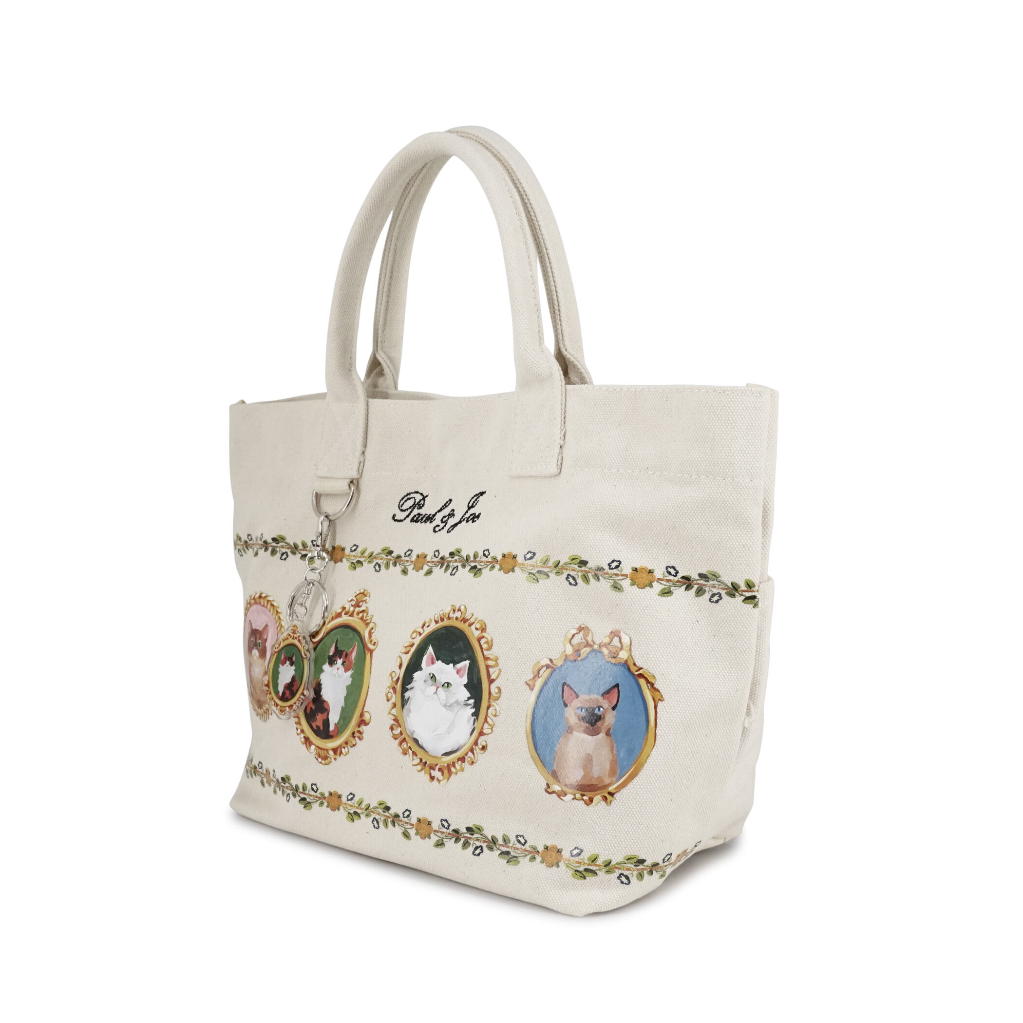 PAUL&JOE「ミニトートバッグ／キャンバスメダイユ」|トートバッグ|