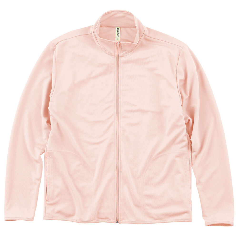 BACKYARD FAMILY「ジャケット メンズ 通販 レディース 速乾 ジップアップ 4.4オンス フルジップ フードなし」|その他|ピンク1
