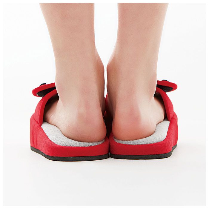 BACKYARD FAMILY「体幹トレーニング スリッパ 通販 コジット ゆるみ対策スリッパ キュキュッパ ふくらはぎ お尻」|ルームシューズ|