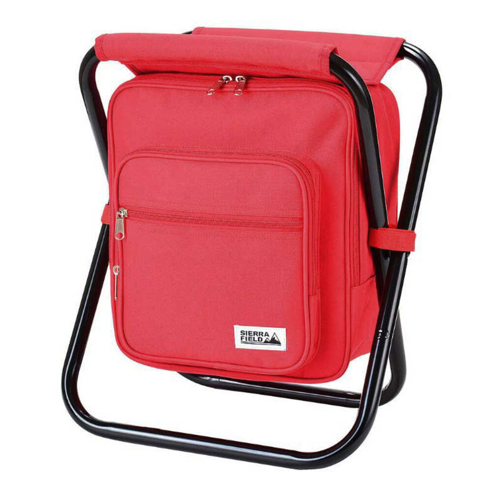 BACKYARD FAMILY「SIERRA FIELD シェラフィールド リュックチェアー 通販 折りたたみ 椅子」|リュック|レッド1