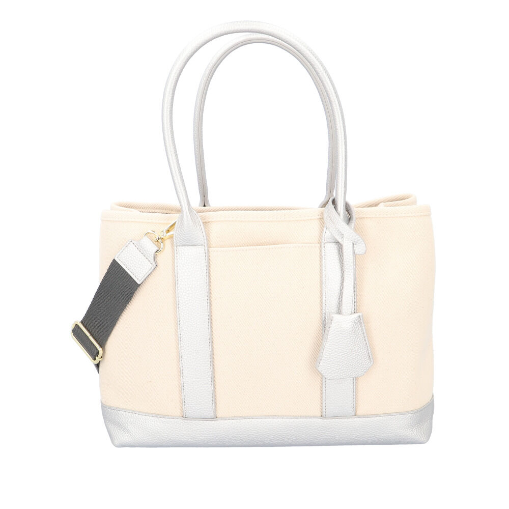 cache cache「カシュカシュ トートバッグ cache cache 78391 通販 レディース ショルダーバッグ」|トートバッグ|シルバー1