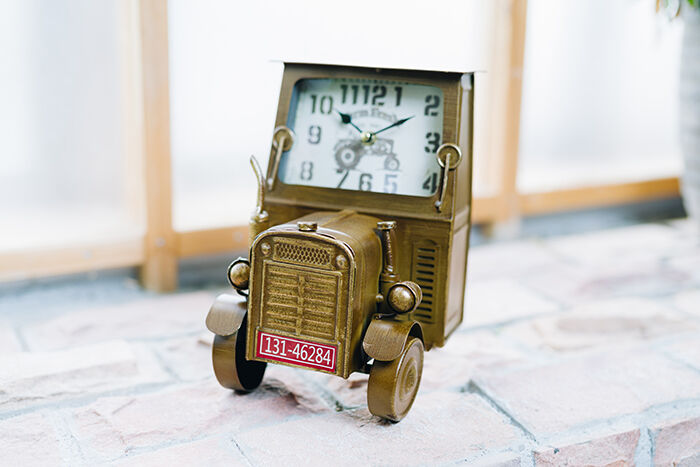 BACKYARD FAMILY「置き時計 おしゃれ 楽天 アンティークモチーフ En Fance EF-CL10 アンファンス」|クロック・置時計|