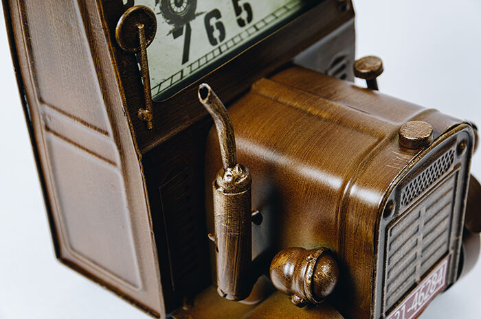 BACKYARD FAMILY「置き時計 おしゃれ 楽天 アンティークモチーフ En Fance EF-CL10 アンファンス」|クロック・置時計|