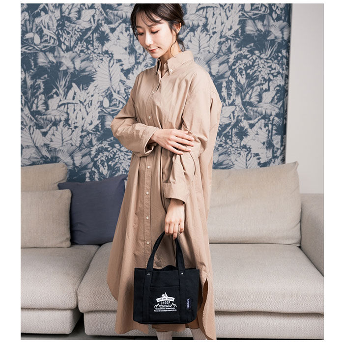 BACKYARD FAMILY「仕切り付き トートバッグ 楽天 トートバック EF-CSB01 仕分け帆布トートバッグ CHOOP」|トートバッグ|