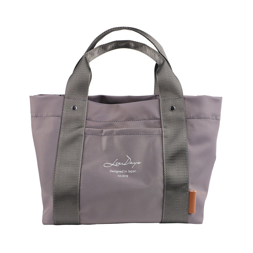 BACKYARD FAMILY「LIZDAYS リズデイズ トートバッグ ナイロン ミニ 通販 ママバッグ ママバック」|トートバッグ|グレー1