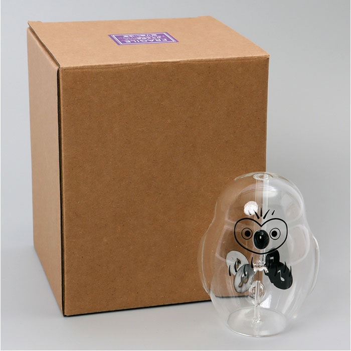 BACKYARD FAMILY「ラジオメーター 通販 ガラス 置物 かわいい ふくろう フクロウ 梟 とり トリ 鳥 光 日光」|その他|