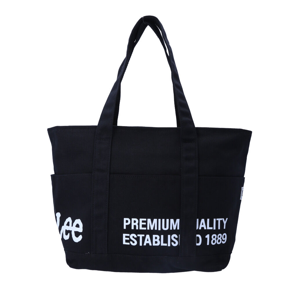 BACKYARD FAMILY「Lee リー トートバッグ A4 1262 通販 トートバック トート 手提げ 肩掛けバッグ」|トートバッグ|ブラック1