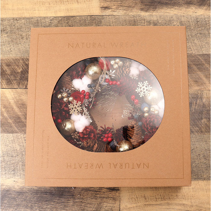 BACKYARD FAMILY「リース 造花 通販 Lサイズ ナチュラルリース フラワーリース プリザーブドフラワー 壁飾り」|その他|