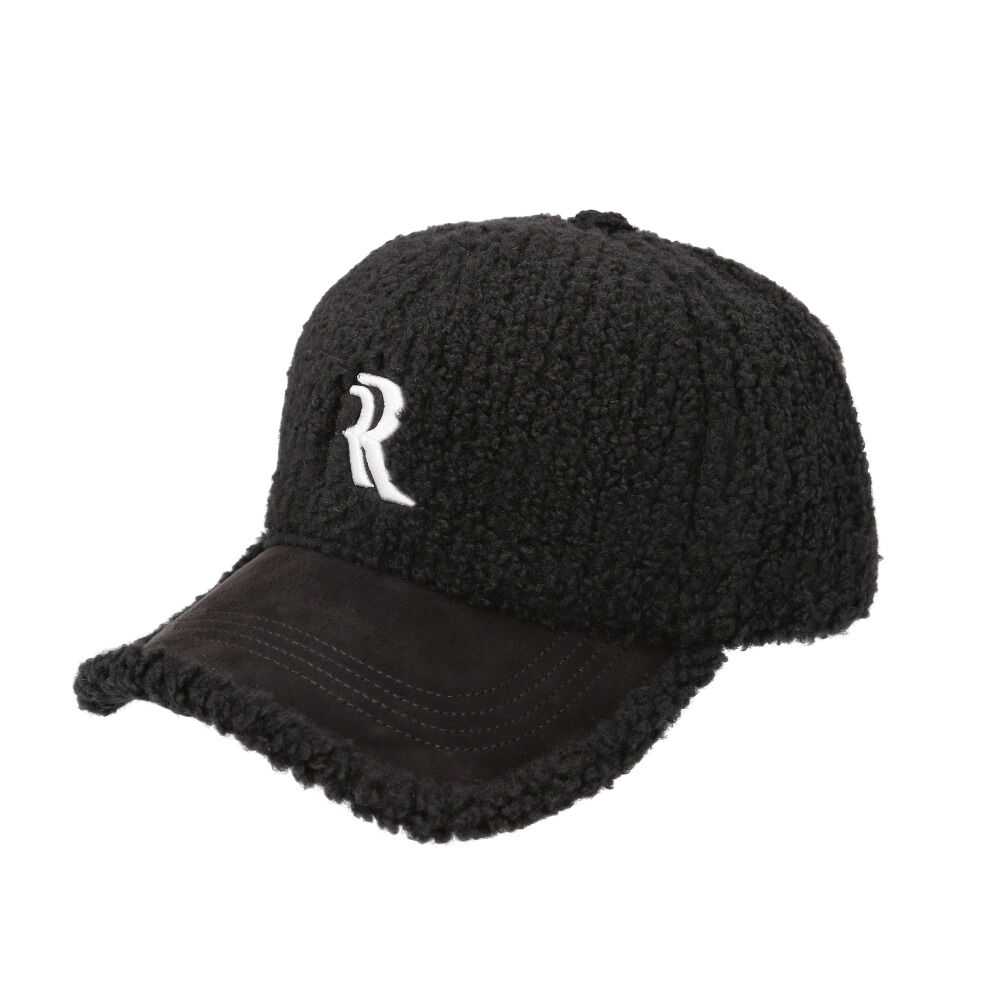 BACKYARD FAMILY「リボーンカンパニー キャップ 通販 帽子 ぼうし ラインボアRキャップ ラインボアキャップ」|キャップ・キャスケット|ブラック1