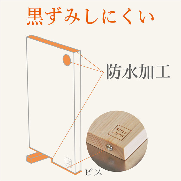BACKYARD FAMILY「立つまな板 ひのき 通販 日本製 まないた カッティングボード スタンド 木製 おしゃれ 抗菌」|食器・キッチングッズ|