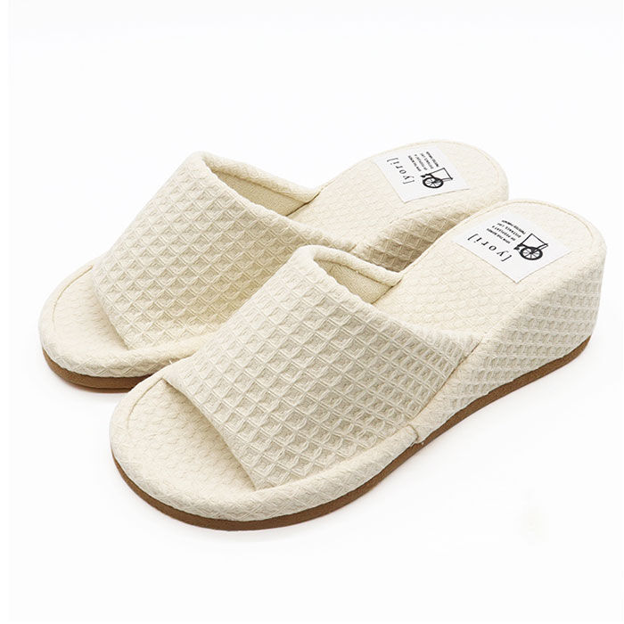 BACKYARD FAMILY「okumura オクムラ スリッパ ヒールスリッパ 通販 ルームシューズ 前あきスリッパ」|ルームシューズ|