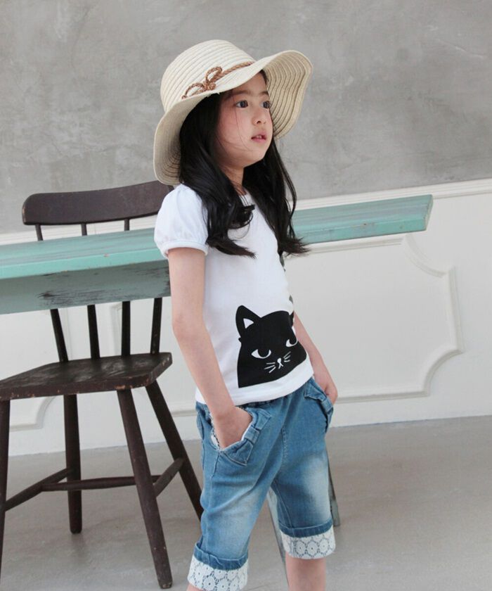 BACKYARD FAMILY「ショートパンツ キッズ 女の子 通販 デニムパンツ 10002605 デニムショートパンツ」|その他|