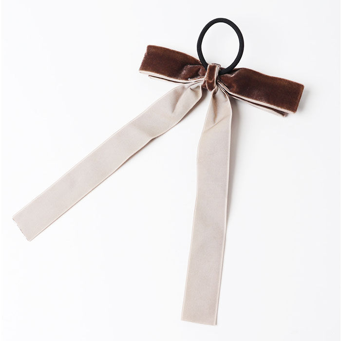 BACKYARD FAMILY「ヘアリボン 通販 ロングリボン リボン ベロアリボン ベロア ヘアゴム ヘアアクセサリー 髪飾り」|その他|