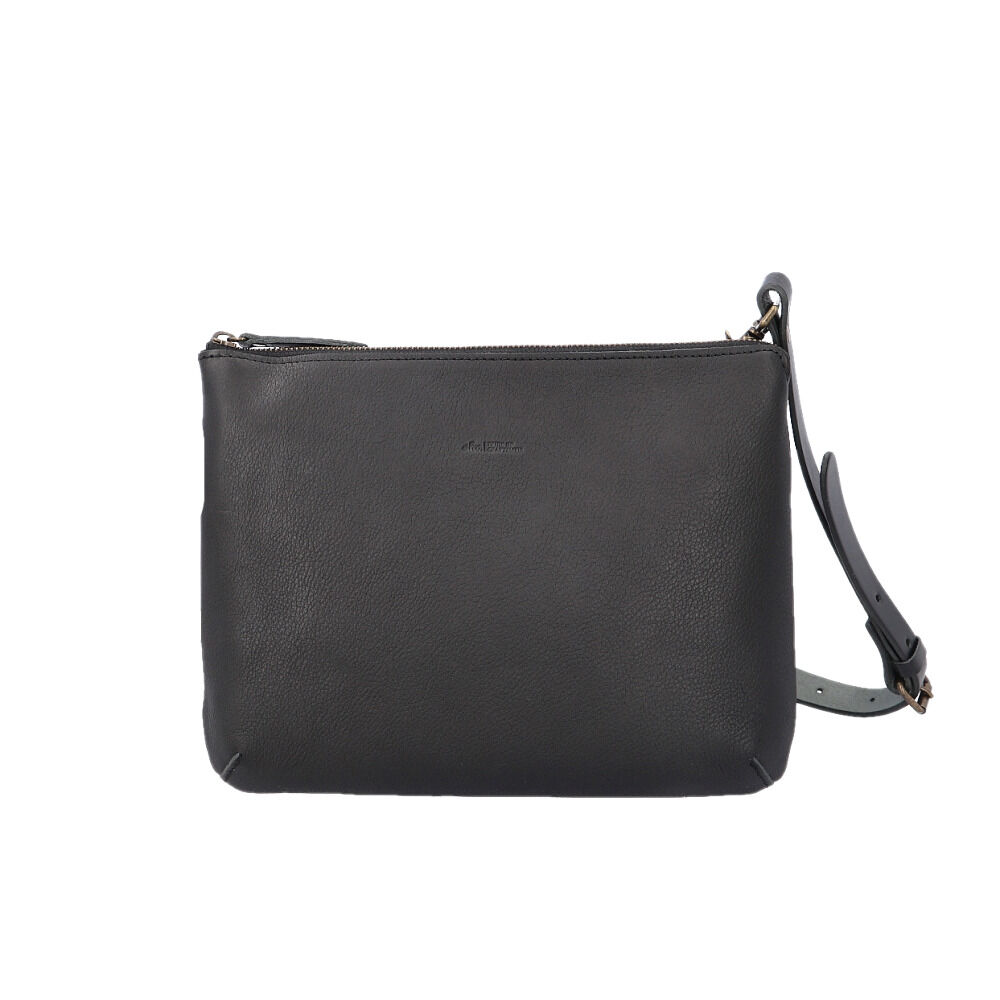 BACKYARD FAMILY「ショルダーバッグ 日本製 通販 alto レザー メンズ レディース 肩掛け ショルダー 斜めがけ」|ショルダー・メッセンジャー|ブラック1