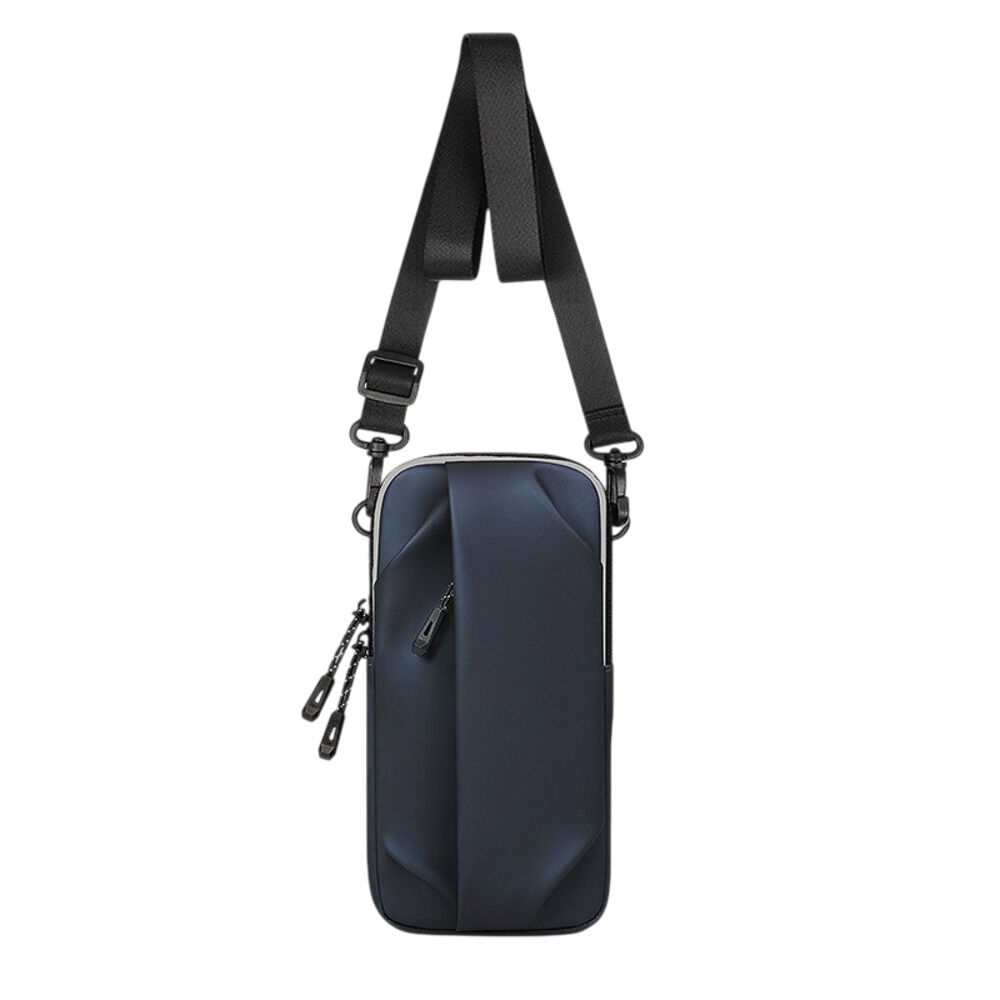 BACKYARD FAMILY「ランニングポーチ 通販 ランニング ランニングバッグ スリムポーチ ショルダーバッグ 軽量 薄型」|スポーツ|ブルー1