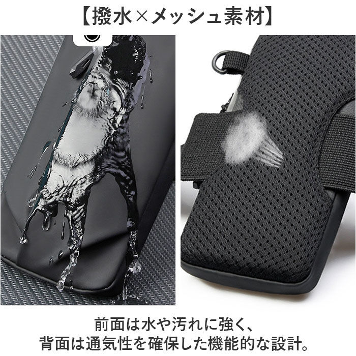 BACKYARD FAMILY「ランニングポーチ 通販 ランニング ランニングバッグ スリムポーチ ショルダーバッグ 軽量 薄型」|スポーツ|