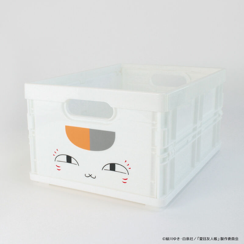 BACKYARD FAMILY「ニャンコ先生グッズ 通販 ニャンコ先生 コンテナ収納 折り畳み 折りたたみ 重ねられる おりたたみ」|その他|