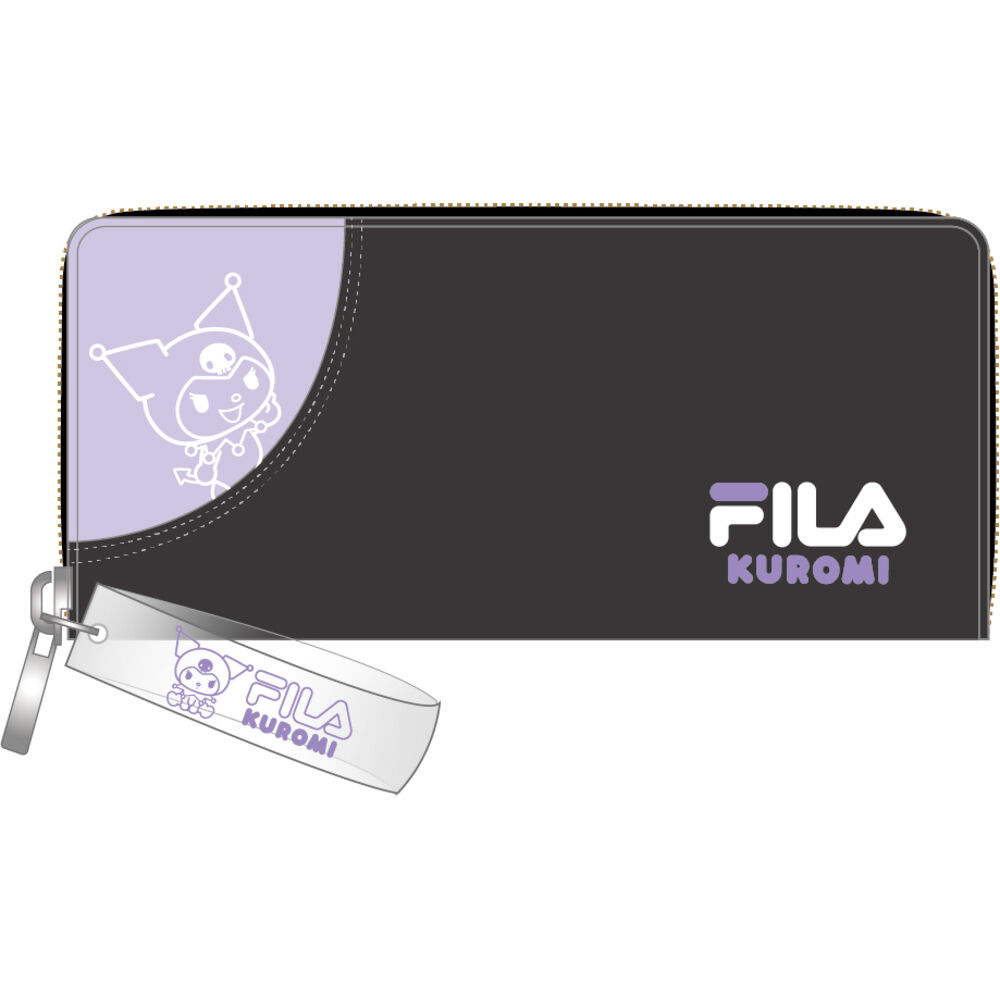 BACKYARD FAMILY「サンリオ 長財布 sanrio 通販 フィラ FILA 財布 ラウンド長財布 お財布 さいふ」|財布|ブラック4