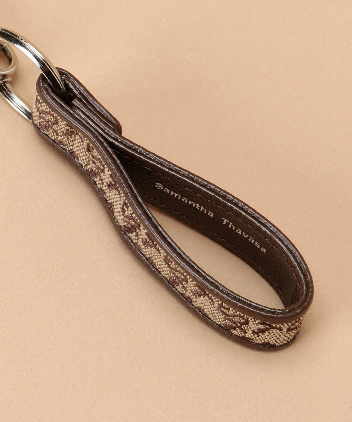 Samantha Thavasa「ST Jacquard キーリング」|チャーム・キーホルダー|