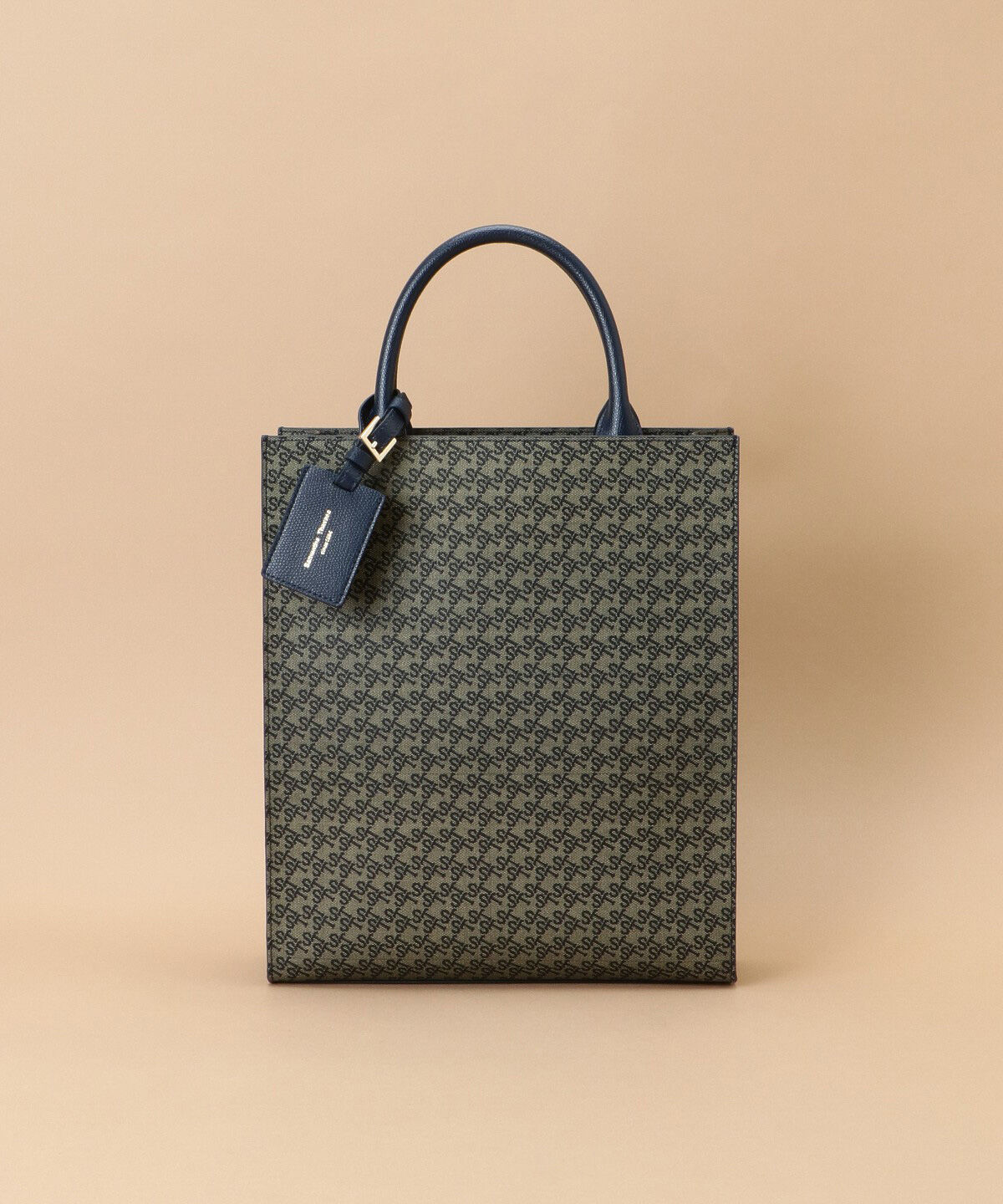 Samantha Thavasa「STオレール スクエアトートバッグ」|トートバッグ|ネイビー