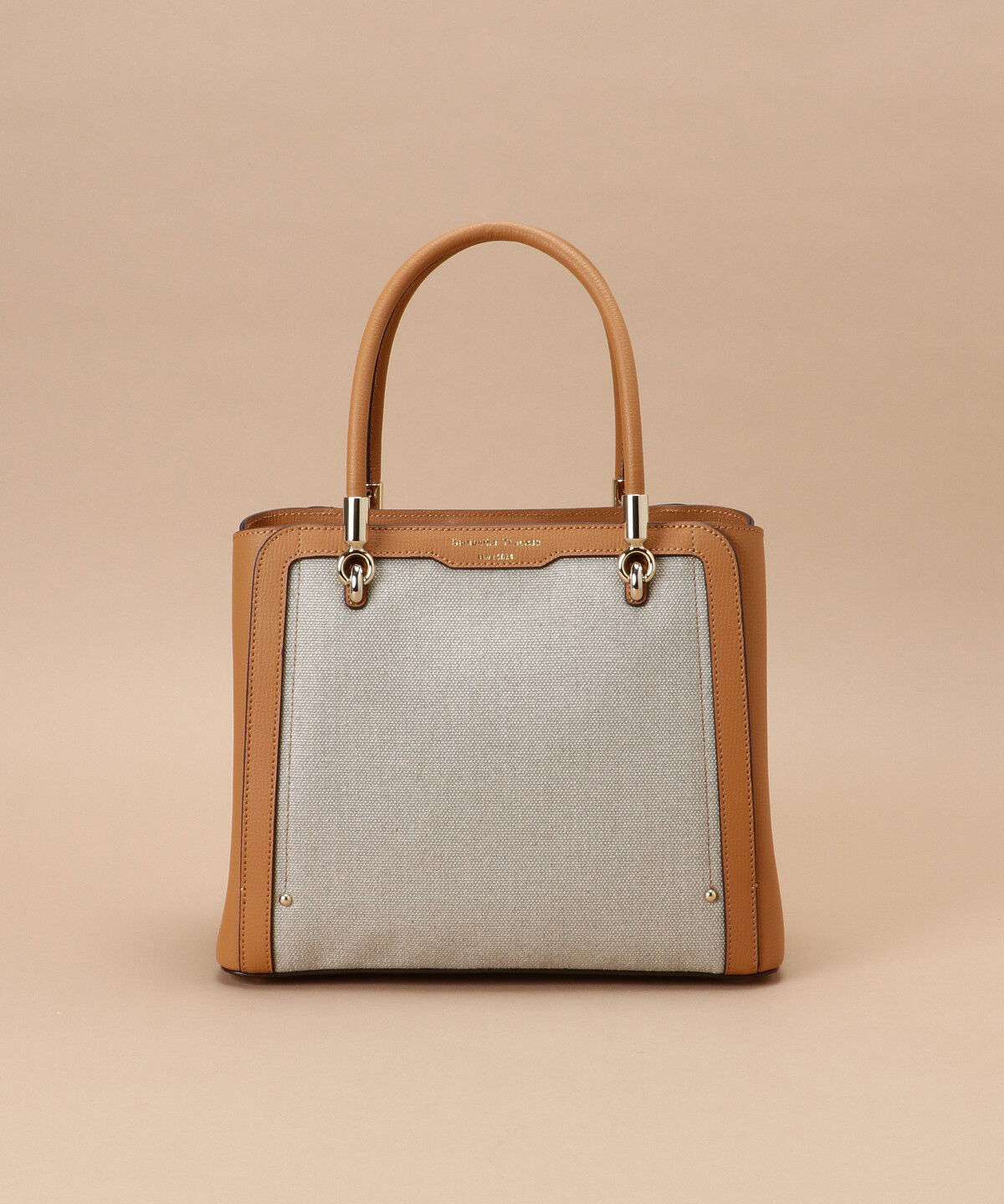 Samantha Thavasa「アベクトワ リネントートバッグ」|トートバッグ|キャメル