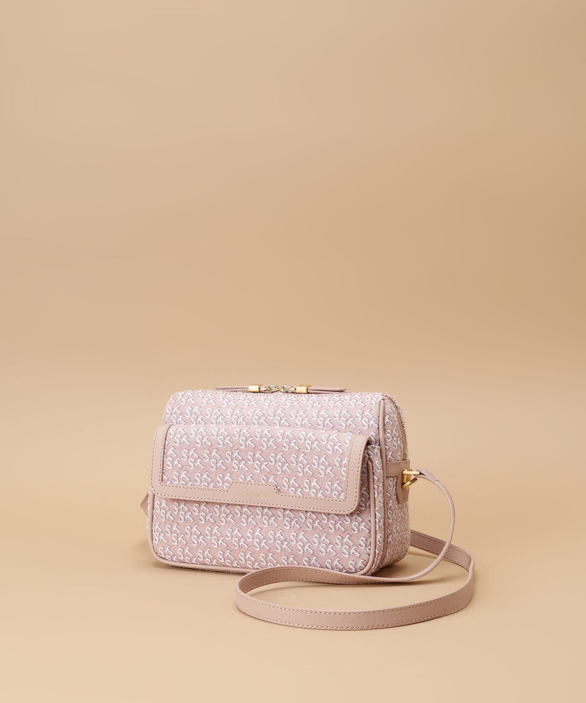 Samantha Thavasa「ST Jacquard シルエット ショルダーバッグ」|ショルダー・メッセンジャー|