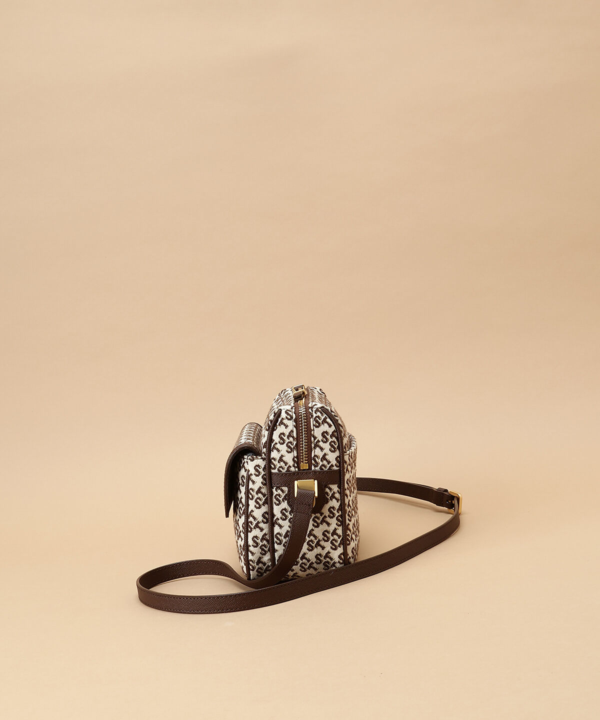 Samantha Thavasa「ST Jacquard シルエット ショルダーバッグ」|ショルダー・メッセンジャー|