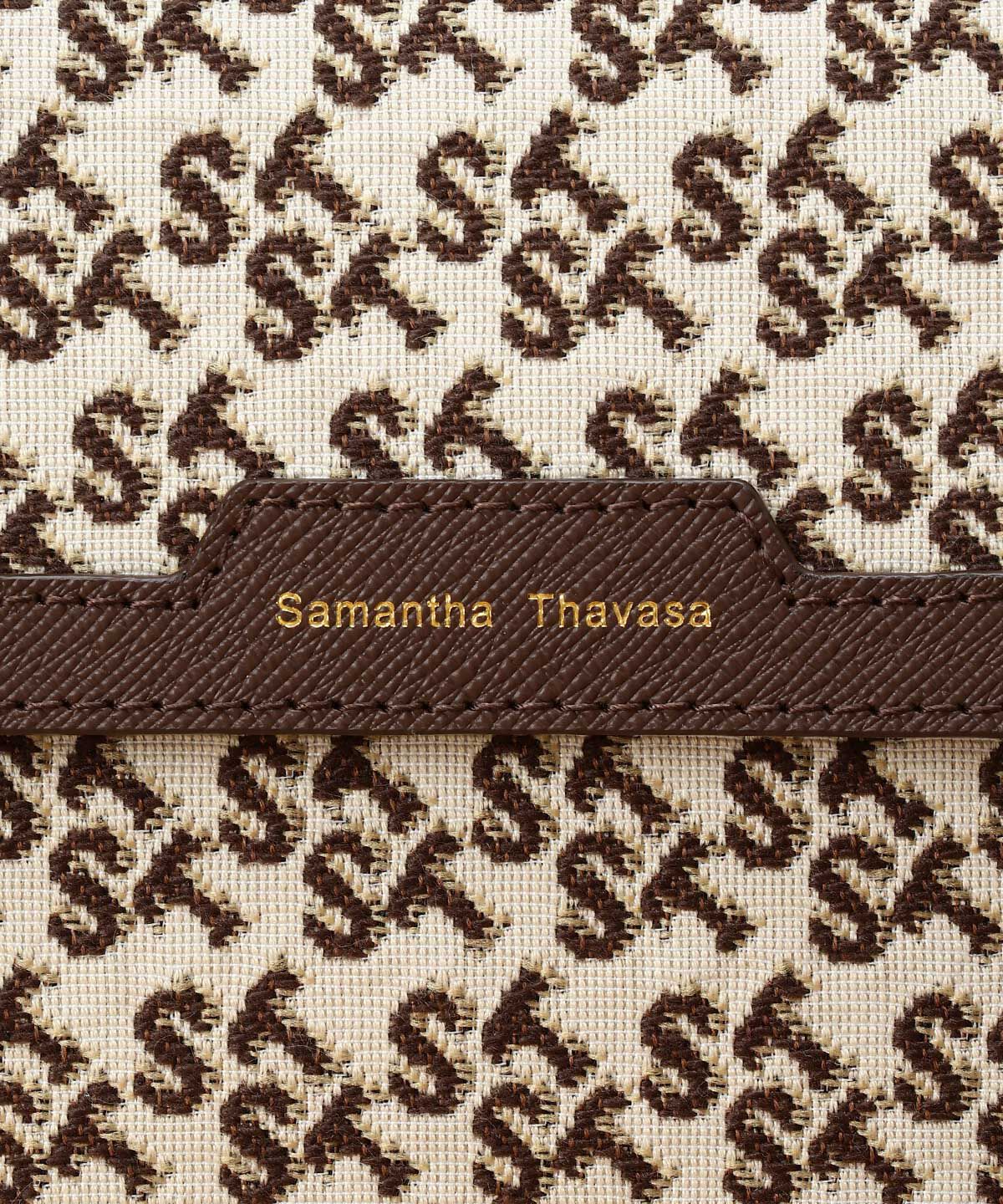 Samantha Thavasa「ST Jacquard シルエット ショルダーバッグ」|ショルダー・メッセンジャー|