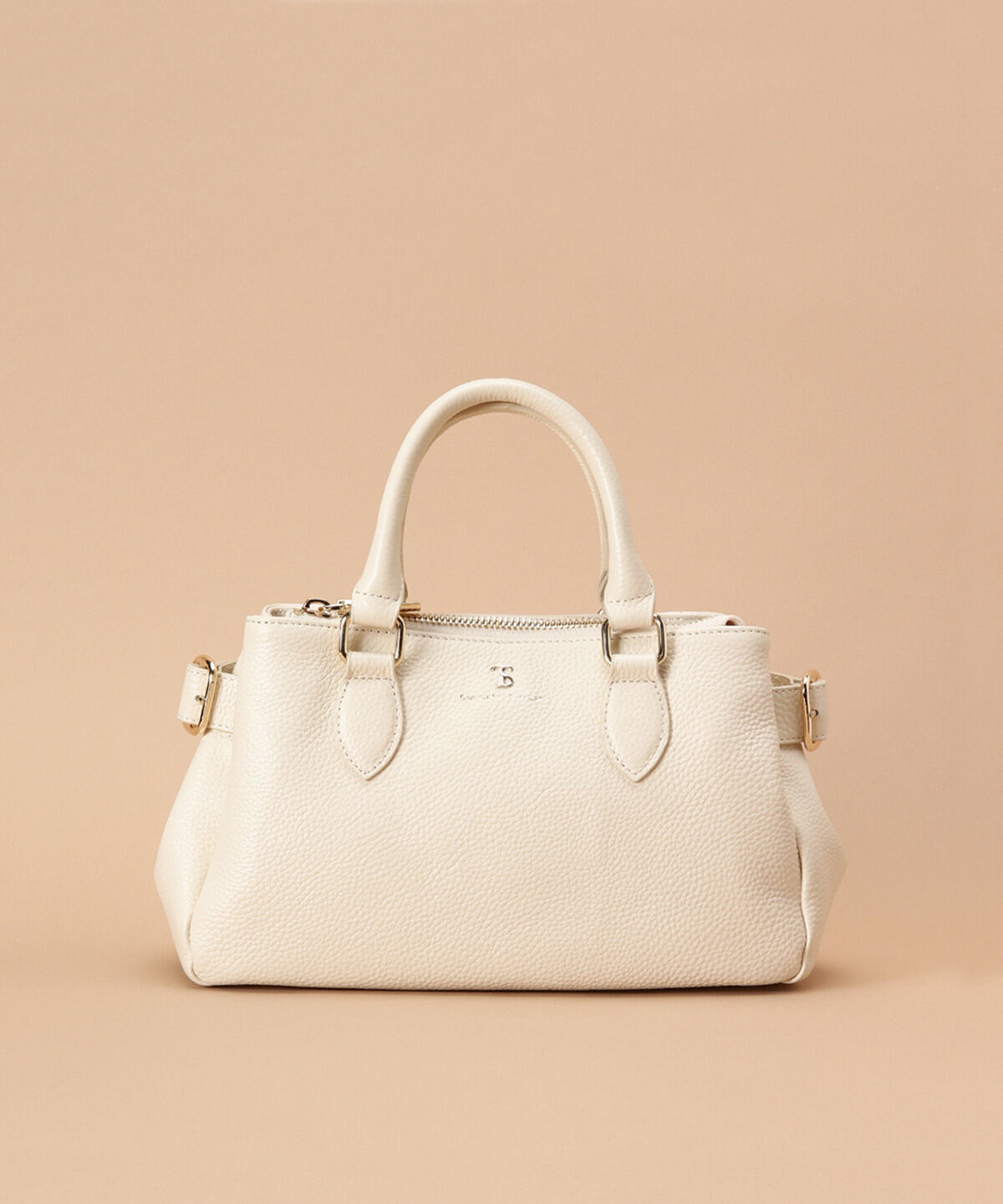 Samantha Thavasa「サイドベルトデザインハンドバッグ」|ハンドバッグ|オフホワイト